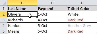 Menu Sort & Filter di Excel